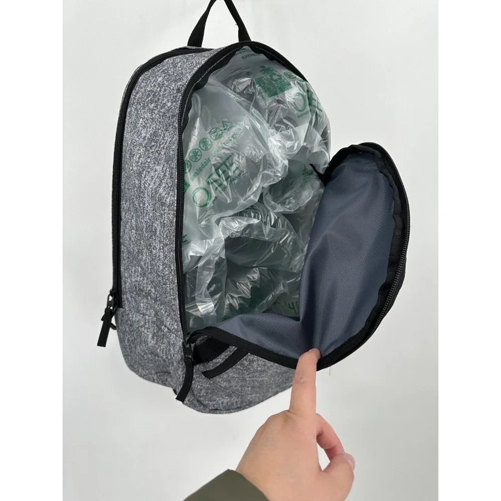 adidas Prime Sling Backpack Heather Gray Large School Bag Fits Laptop/Tablet Boy